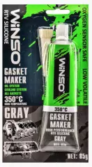 Герметик силіконовий прокладок професійний Winso GASKET MAKER GRAY 85гр +350 сірий