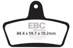 Колодки гальмівні дискові EBC FA623