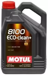Олива моторна Motul 8100 ECO-CLEAN+ SAE 5W-30 синтетична 5л