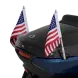 Флагшток для Can-Am RT з прапором США SHOW CHROME 41-203R - Фото 5