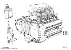 Комплект уплотнений для двигателя (11001464246)