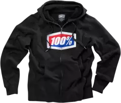 Толстовка-худі 100% Official Fleece Zip-Up, Чорний, M