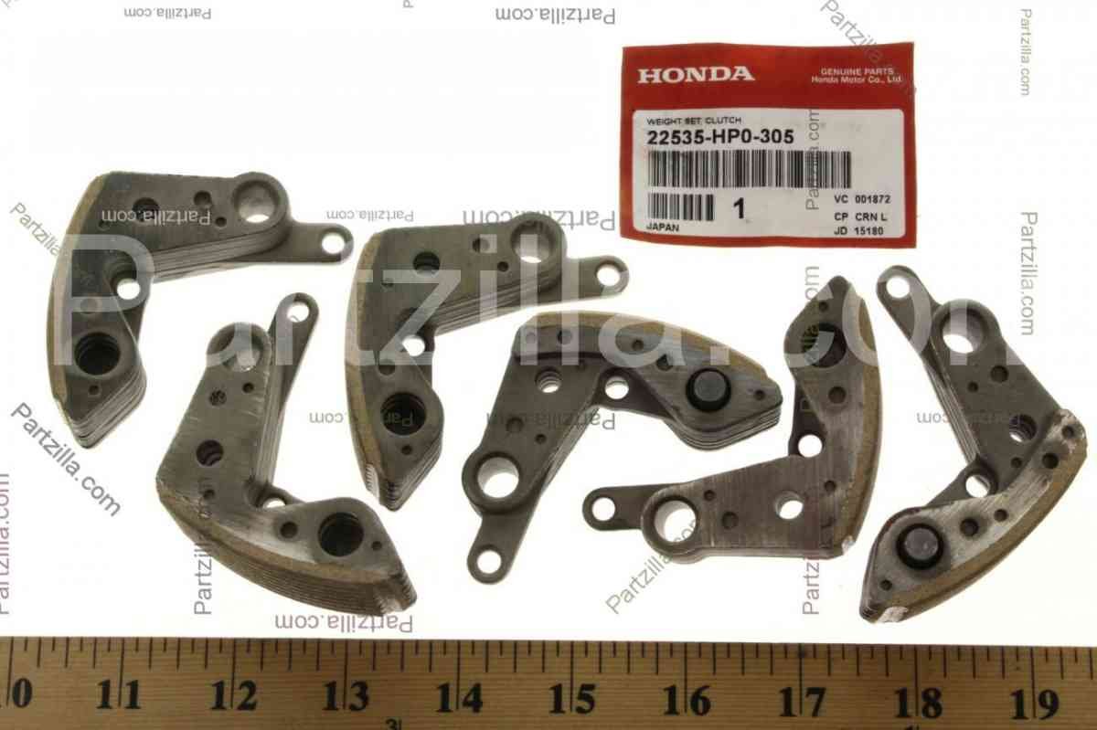 Honda Грузик сцепления WEIGHT SET CLUTCH (22535-HP0-305) купить. 