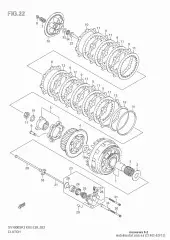 Bolt,clutch spring (21482-02F12-000)