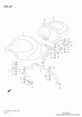 Bracket front vl1500 (45115-10F00-000)