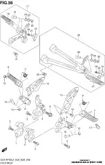Bracket,footrest r g (43541-14J00-000)