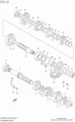 Gear 4th, driven (24341-44B02-000)