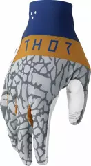 Моторукавички THOR SPORTMODE Bravo, Синій/Сірий/Білий, M