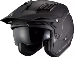 Шолом MT District SV S Solid, Чорний матовий, XL