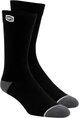 Шкарпетки 100% SOLID, Чорний, L, XL