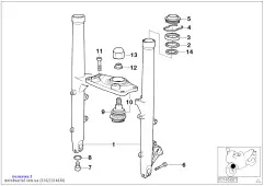 Распорная шайба (31422314630)