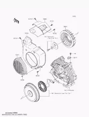 Кожух-двигуна KAF400DBF (490897089)