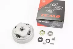 Зчеплення дводискове в зборі Delta 70/110cc, (кошик) (TEMO)