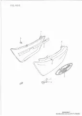 Cushion,frame cover (47175-38B00-000)