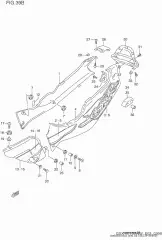 Cushion,pillion ride (46239-46E00-000)