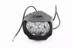 Фара додаткова світлодіодна вологозахисна - 9 LED, з кріпленням ЗЧ-МОТО, (Китай)
