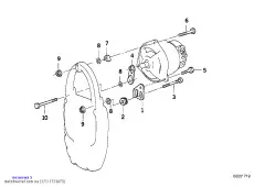 Болт с шестигранной головкой (17111723673)