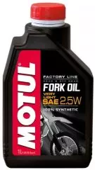 Олива для гідравлічної вилки Motul FORK OIL FACTORY LINE SAE VERY LIGHT синтетична 2.5W 1л