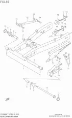 Spacer gsx600f/w- (61282-08F00-000)