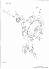 Spacer,rear axle,r (64741-45C02-000)