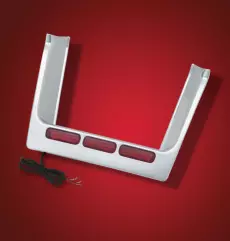 Світлодіодний наповнювач номерного знака LED License Plate Filler SHOW CHROME (52-525), Хром