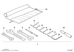 Ключ Torx (71117691298)