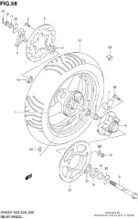 Washer,chain adj sv6 (64712-33D00-000)