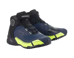 Черевики Alpinestars CR-X Drystar, Чорний/Синій/Жовтий, 6