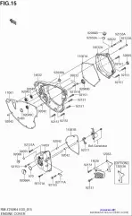 Circlip-type rm-z250 (KK481-J2200-000)