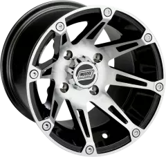 Диск передній MOOSE UTILITY 387MO127136BW4 387M 12X7 4/136 4+3, Срібний/Чорний