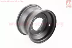 Диск сталевий 8*5 діаметр 90мм 4 отвори*110мм чорний (Китай), Чорний