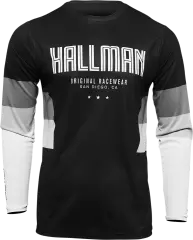 Джерсі THOR Hallman Differ Draft, Чорний/Білий, XL