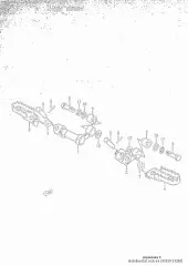 Footrest rh (43550-29300-000)