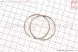 Кільця поршневі Honda DIO65 діаметр 43,50, замки внутрішні (KOSO)