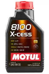 Олива моторна Motul 8100 X-CESS 5W-30 синтетична 1л