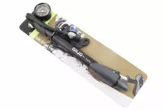 Насос високого тиску 300 psi/20 bar з манометром чорний, (GIYO)