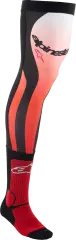 Шкарпетки Alpinestars Knee Brace, Чорний/Червоний, L
