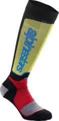 Шкарпетки Alpinestars MX Plus, Чорний/Жовтий, S
