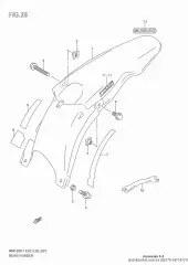 Tape, rear fender l (68176-36F10-GY8)