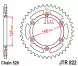 Зірка задня JT Sprockets JTR822.46