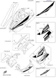 Наклейка (белый) (8KN-K711A-30-00)