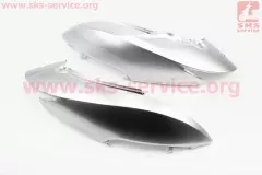 Пластик верхній бічний лівий та правий комплект 2шт Honda DIO AF-62/68 сірий, Сірий