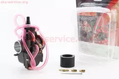 Карбюратор SPORT PWK 30 дифузор 30мм з механічною заслінкою, якісний аналог (KEIHIN)