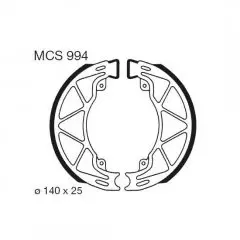 Колодки гальмівні барабанні LUCAS MCS994
