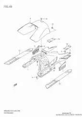 Mat, floor an650 (48231-10G00-Y0J)