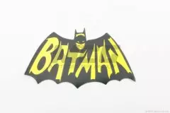 Наклейка логотип BATMAN (17х10) (5930)