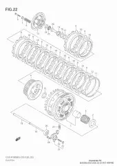 Plate gsx-r1000 (21451-40F00-000)