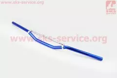 Кермо універсальне Viper-125-150J тюнінг сине (Китай)