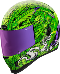Шлем ICON Airform Ritemind Glow, Черный/Зеленый/Фиолетовый, XS