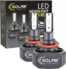 Лампа SOLAR LED H11 LED 12/24V 40W 5000Lm 6000K, CSP1860, Білий